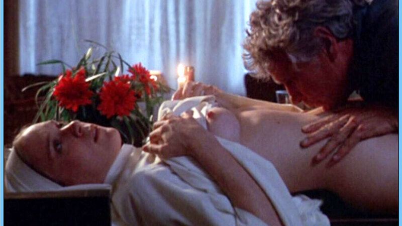 Clara the Novice from 3 Needles Naked. Breasts, Bush, dress lifted up, man kissing body. 635951