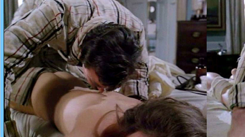 Jane Seymour Nude in Lassiter. Butt, back exposed, brunette. 544636