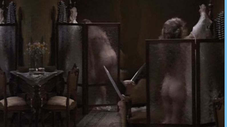 Jane Seymour Nude as Maria. Butt, brunette, changing clothes. 552296