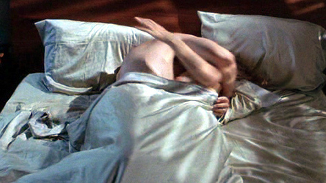 Joan from Sour Grapes Naked. Breasts, couple in bed, left breast. 562313