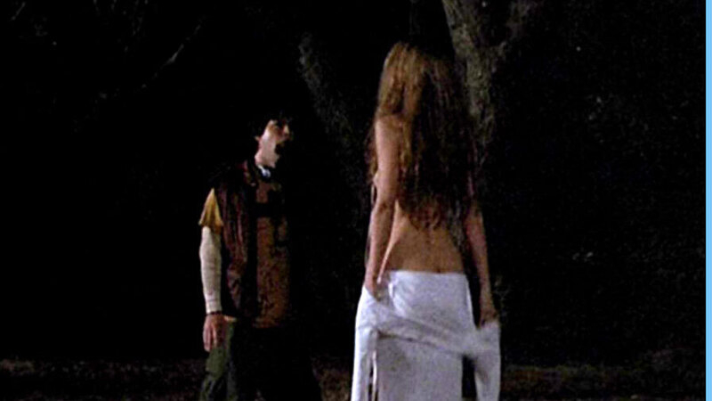 Amber Smith Nude as Lady in White. Breasts, Butt, buttcrack, left breast. 617744