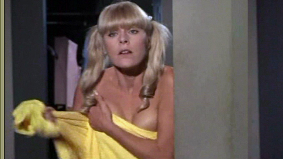 Sexiest Scenes of Paula Schultz from The Wicked Dreams of Paula Schultz. Sexy, blonde, cleavage. 608015