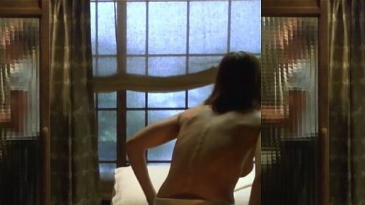 Sexiest Scenes of Amy Benic from At First Sight. Sexy, back exposed, brunette. 552857