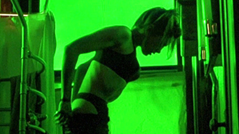Sexiest Scenes of Meg Coburn from The Replacement Killers. Underwear, SFW, bathroom. 724613