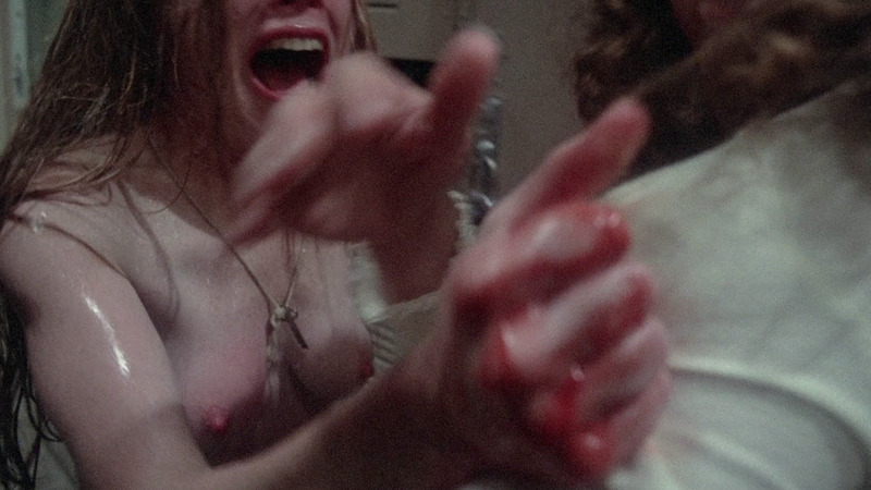 Sissy Spacek Nude in Carrie. Breasts, Locker Room, blood. 799042