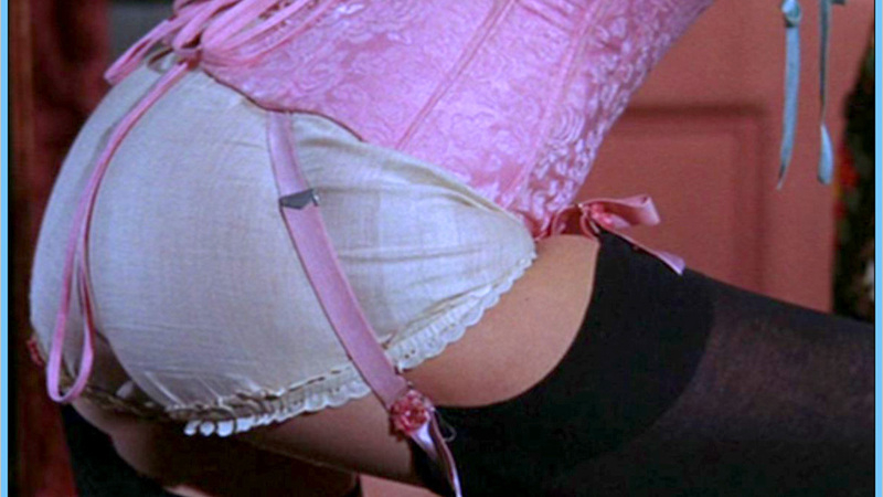 Sexiest Stella Stevens Scene in The Ballad of Cable Hogue. Sexy, SFW, pink lingerie. 553147