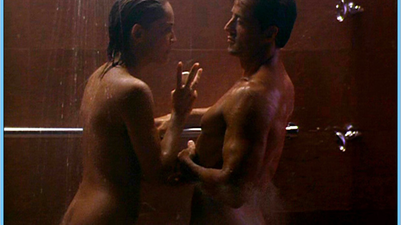 Sharon Stone Naked in The Specialist. Butt, Bush, couple in shower, nude. 553261
