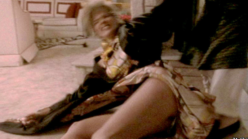 Sexiest Ginger McKenna Scenes. Sexy, black dress, laying down. 609898