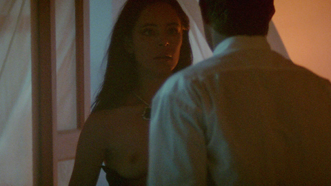 Madeleine Stowe in Revenge (1990) Breasts Breasts Fully Clothed Man 676304