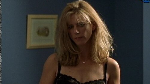 Sexiest Scenes of Annie Thomas from Blind Ambition. Underwear, SFW, black bra. 567461
