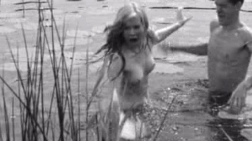 Liv Ullmann Naked in Ung flukt. Breasts, black and white, blonde. 609133
