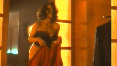 Hottest Deborah Kara Unger Scene in The Rat Pack. Underwear, SFW, black bra. 554534