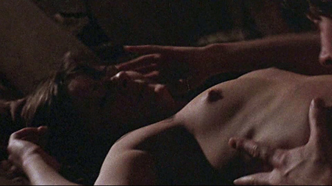 Rebecca Balding Nude as Trish Michaels. Breasts, black hair, couple. 717290