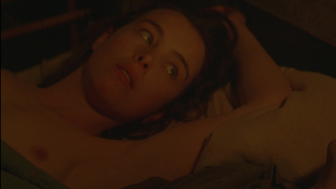 Olivia Williams in The Postman (1997) Breasts Black Hair Breasts 675751