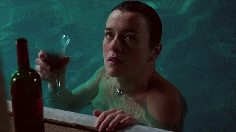 Caroline from Sabotage Naked. Breasts, drinking wine, in water. 745847