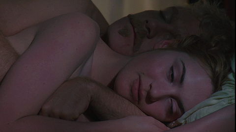 Kate Winslet in Hamlet (1996) Sexy Couple In Bed Implied Nudity 688556