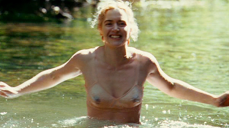 The Reader's Sexiest Scenes with Kate Winslet. Underwear, blonde, cleavage. 669642