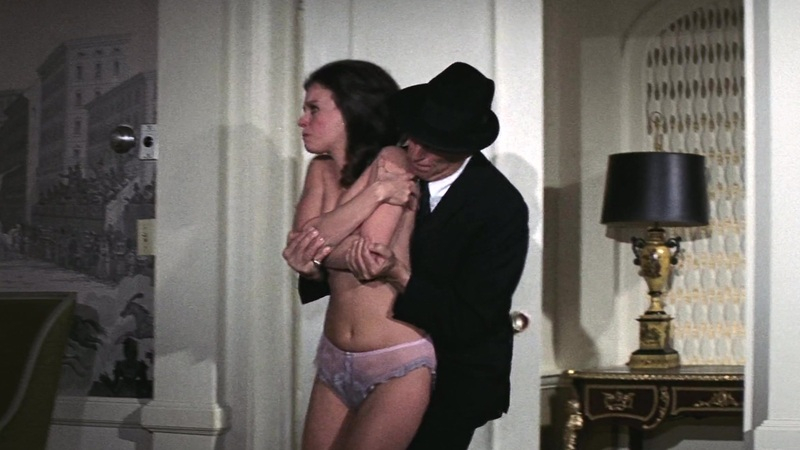 Hottest Lana Wood Scene in Diamonds Are Forever. Underwear, SFW, arms covering breasts. 553022