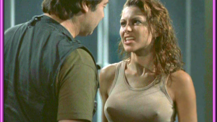 Hottest Kari Wuhrer Scene in Fatal Conflict. Sexy, SFW, pokies. 584876