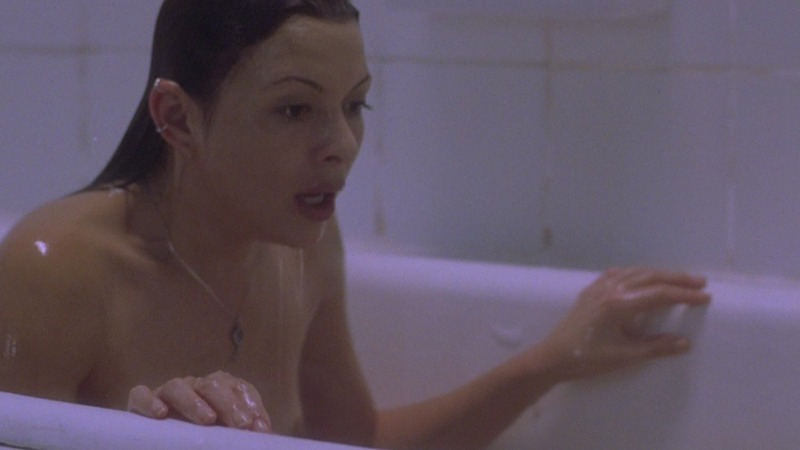 Kari Wuhrer Nude in Hellraiser: Deader. Breasts, bathtub, left breast. 737050
