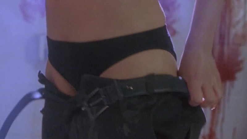 Sexiest Scenes of Amy Klein from Hellraiser: Deader. Underwear, SFW, black underwear. 737057