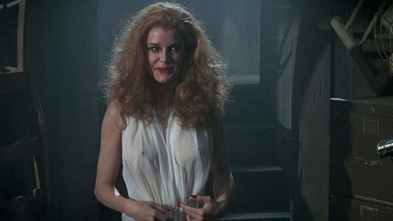 Sexiest Amanda Bearse Scene in Fright Night. Sexy, SFW, big hair. 535153