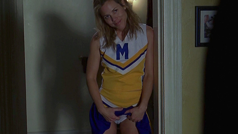 Maria Bello in A History of Violence (2005) Underwear Blonde Cheerleader 681587