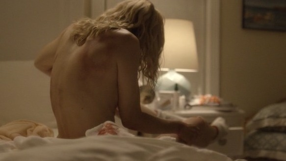 Big Driver's Sexiest Scenes with Maria Bello. Sexy, SFW, back exposed. 756588