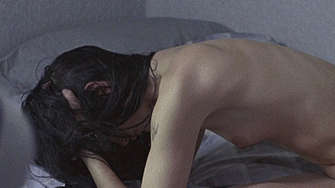 Katrin Cartlidge in Naked (1993) Breasts Black Paties Breasts 700190