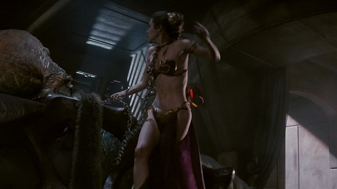 Carrie Fisher in Star Wars: Episode VI - Return of the Jedi (1983) Sexy Alien Bondage 701615