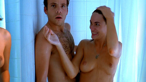 Judith Godrèche Naked in Entropy. Breasts, brunette, cleavage. 559585
