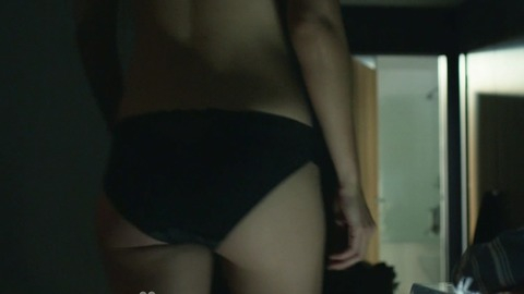 Katherine Heigl in State of Affairs (2014) Underwear Back Exposed Black Panties 751816