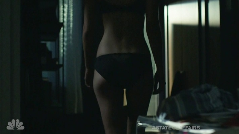Sexiest Scenes of Charleston 'Charlie' Tucker from State of Affairs. Underwear, SFW, black bra. 751817