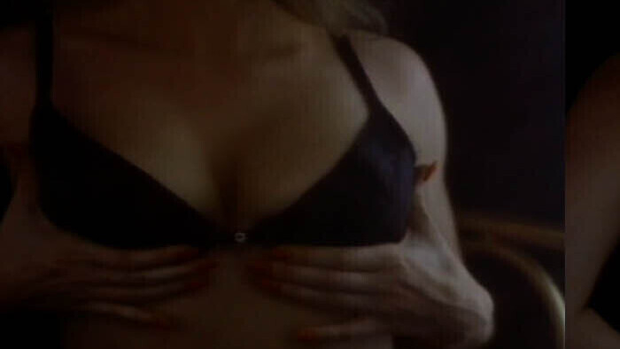 Sexiest Traci Lords Scene in Intent to Kill. Underwear, SFW, black bra. 671353