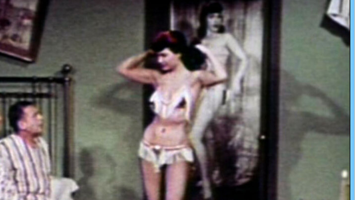 Striporama's Sexiest Scenes with Bettie Page. Sexy, SFW, fully clothed man. 652392