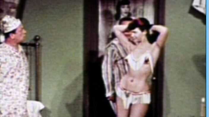 Sexiest Scenes of Herself from Striporama. Sexy, SFW, fully clothed man. 652391