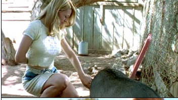 Hottest Jeri Ryan Scene in Men Cry Bullets. Sexy, SFW, big breasts. 581654