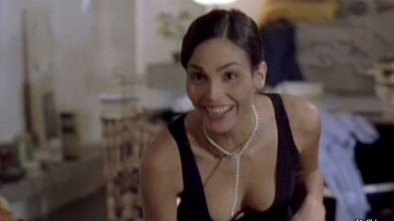 Sexiest Inés Sastre Scene in Io No. Sexy, black dress, brunette. 591589