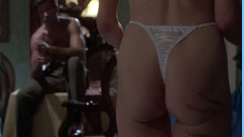 Undercurrent's Sexiest Scenes with Brenda Strong. Thong, Underwear, close-up, white thong. 559146