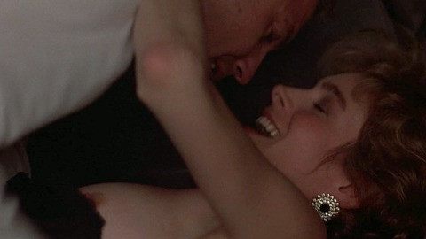 Sean Young Naked in No Way Out. Breasts, man on top, nip slip. 756577