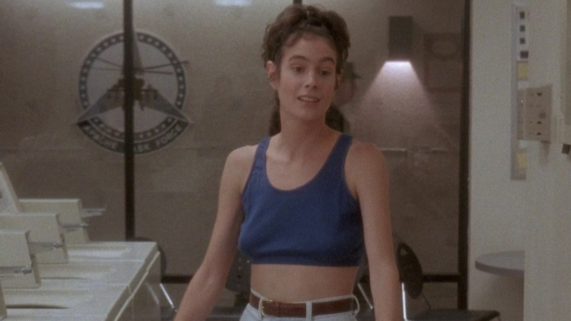 Sexiest Scenes of Billie Lee Guthrie from Fire Birds. Sexy, SFW, laundry room. 768383