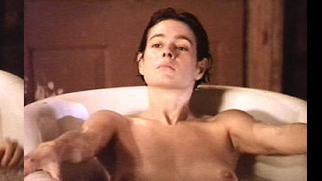 Sean Young Naked as Dana Greenway. Breasts, Butt, back exposed, bathtub. 555711