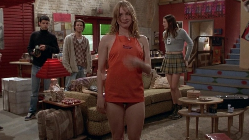 Empire Records's Sexiest Scenes with Renée Zellweger. Sexy, SFW, black panties. 761256
