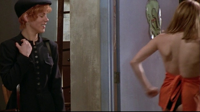 Hottest Renée Zellweger Scene in Empire Records. Underwear, SFW, black panties. 761258