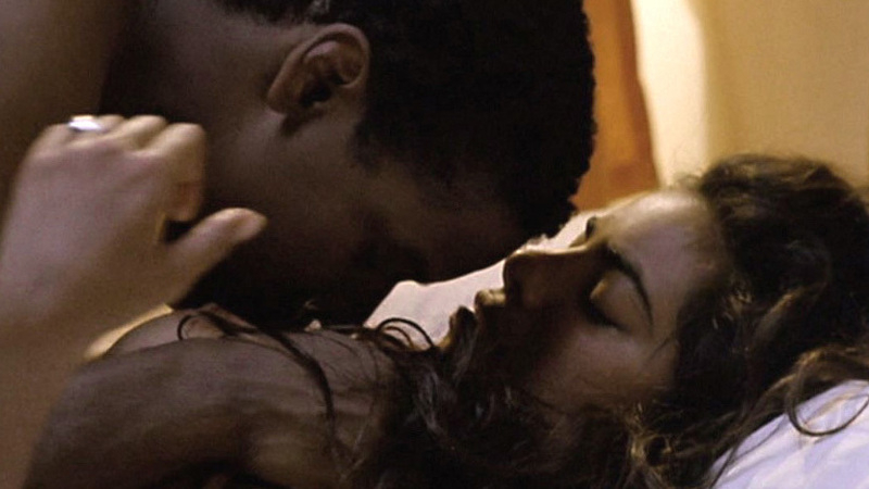 Mina from Mississippi Masala Naked. Breasts, black man, brunette. 537857