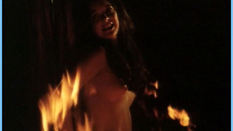 Pamela Franklin in The Witching (1972) Breasts Black Hair Breasts 541551