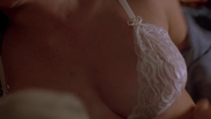 Hottest Cristi Harris Scene in Night of the Scarecrow. Underwear, SFW, breasts close-up. 742124