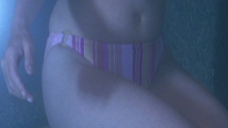 The Chumscrubber's Sexiest Scenes with Carrie-Anne Moss. Bikini, SFW, pool. 542382