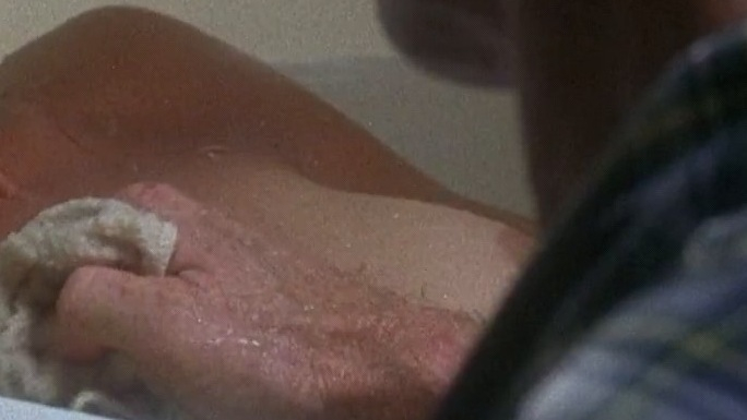 Lena Olin Naked in Havana. Breasts, bathtub, brunette. 574459