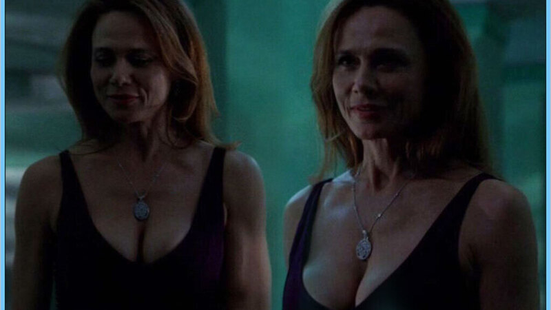 Sexiest Lena Olin Scene in Alias. Sexy, big breasts, brunette. 657643